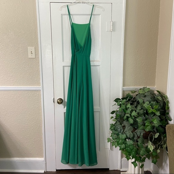 Lulu’s Green Mythical Of Love Maxi Dress - Picture 3 of 10